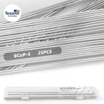25PCS 15% Silver Brazing Rods, ( 1.5MM X 9.8") BCUP-5 Phosphor Copper Solder Wel. Fixed Price $79.90.