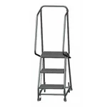 Ballymore H318P 58 1/2 Steel Rolling Ladder, Steps, 450 Lb Load Capacity. Fixed Price $250.99.