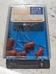 Vintage Sprague Orange Drops 0039 Lot Of Five. Fixed Price $30.00.