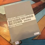 Suzuki SE1200 SE1800 SE2500 Generator Service Manual 99500-90301-01E. Fixed Price $18.00.