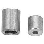 Campbell B7675404 Ferrule And Stop Set, 1/16 Dia Cable, Aluminum. Fixed Price $11.35.