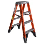 Werner T7404 Ft Type Iaa Fiberglass Twin Ladder, 375LBS. Duty Rated. Fixed Price $313.13.