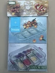 Vintage Indiana Glass * Lot Of 3 Boxed Pieces Relish Tray, Holiday Set. Fixed Price $25.00.