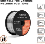 .030" Flux Core Welding Wire -E71T-GS Gasless Mild Steel Mig Pack 2 Pounds. Fixed Price $12.99.