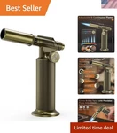 Butane Torch,professional Metal Micro Waterproof And Windproof Blow To.... Fixed Price $52.94.
