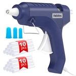 Halobios Hot Glue Gun With Preheating, 20 Sticks, Full Size For Diy Blue. Fixed Price $20.69.