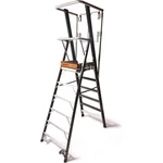 Little Giant Safety Cage 6' Platform Step Ladder - 19606(USED). Fixed Price $140.00.