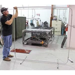 Accuform PWD302 Welding Screen Frame, 8 L., Ft. W., 6 H.. Fixed Price $233.99.