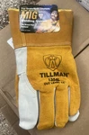 Tillman 1354L Mig Welding Gloves Split Cowhide Made With Kevlar Sock Lined. Fixed Price $26.99.