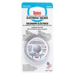 Oatey 53016 Rosin Core Solder, 1/4 Lb Carded, Solid, Silver, 361 To 460 Deg F Me. Fixed Price $28.01.