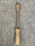 Vintage 14" Long Wood Handle Copper Head Blacksmith Tool Soldering Iron. Fixed Price $23.95.
