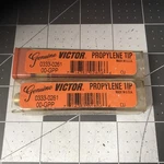 Lot Victor Professional Cutting Tip, 0333-0261 Type Gpp (LPW28H). Fixed Price $19.99.