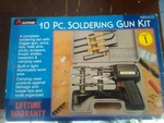 Alltrade Tools 873-C-10 Pc Soldering Gun Kit New Open Box. Fixed Price $25.00.