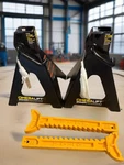 Omega Heavy Duty Jack Stands Vehicle Car Lift 6 Ton Double Locking Ratchet Style. Fixed Price $39.95.