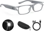 200% Magnifying Glasses With Light,usb Rechargeable Led Lighted Eyew. Fixed Price $26.07.