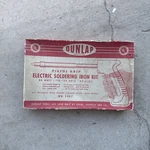 Dunlap #5407 Soldering Iron 110-120/ 80W Vintage. Fixed Price $15.00.