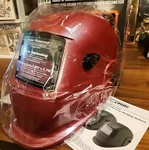 New Titan 41260 Solar Powered Auto Darkening Welding Helmet Shop Iron Freesh. Fixed Price $128.00.