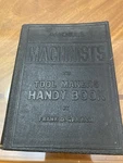 Vintage 1941 1942 Audels Machinists Tool Makers Handy Book By Frank Graham. Fixed Price $24.99.
