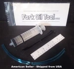 Suzuki Fork Oil Service Tool Shop Manual Repair Seal Shock Dust Wiper 10W 5W. Fixed Price $17.95.