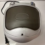 George Foreman GR10ABW Champ Grill W/ Bun Warmer. Fixed Price $5.50.
