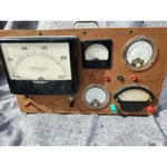11 Vintage Voltage/amp Gauges Mounted Test Box Western Beede Simpson Weston. Fixed Price $199.99.