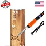 Wood Burning Tool Kit For Adults & Teens, 17-PIECE Adjustable Temperature Pyr.... Fixed Price $28.79.