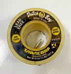 Vintage Dutch Boy Silver Lead-free Solid Wire Solder Used 6.7 Oz. Fixed Price $6.99.