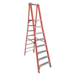 Louisville FXP1708 10 Ft Fiberglass Platform Stepladder, 300 Lb Capacity. Fixed Price $527.99.
