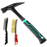 Welding Chipping Hammer 22OZ, Carbon Steel Slag Removal Tool With Wire Brushes. Fixed Price $32.99.