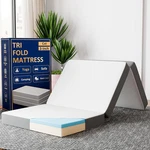3-INCH Tri-folding Portable Gel Memory Foam Floor Mattress Ultra Soft Breathab. Fixed Price $108.49.