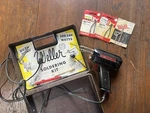 Vintage Weller Soldering Gun W/brush Model 8200 Kit Case & Parts. Fixed Price $32.00.