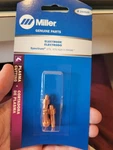 3 Pack Miller Genuine Parts Plasma Cutting Electrodes 249926 Spectrum. Fixed Price $20.00.