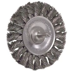 Weiler 17681 3-1/4IN Stem-mounted Knot Wire Wheel .014 Fill. Fixed Price $36.64.