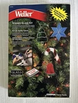 Weller Stained Glass Kit Diy Makes 4 Christmas Ornaments New Old Stock. Fixed Price $36.62.