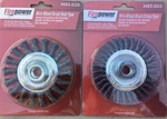 (2) Firepower Knotted/ Crimped Wire Wheel Brush Kit Type 5/8 -11. Fixed Price $26.99.