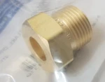 New Western Enterprises 92 Brass Nut CGA-580 Regulator Outlet 14 Ngo. Fixed Price $9.25.