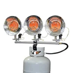 Mr Heater Propane With 3 Heads. Fixed Price $130.00.