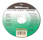 Forney 71851 Silicone Carbide 15,250 Rpm 4 Dia. In. Cut-off Wheel 1/16 Thick. Fixed Price $8.02.