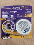 Harris Sterling 4PC Plumbing Soldering Kit 331777 Lead Free 1/4LB (4OZ) .118". Fixed Price $18.99.