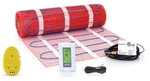 Electric Tile Radiant Floor Heat System, Warm Kit, 120V With Thermostat. Fixed Price $349.85.