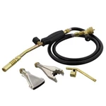 Adjustable Propane Blow Torch Kit 44" Extension Hose 3 Burners Brazing Soldering. Fixed Price $48.95.