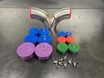 Silicone Purge Plug Kit 1.25 To 3 Inch For Tig Welding Stainless Manifold Header. Fixed Price $124.95.