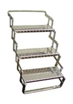 Cr Brophy Machine Works AS03 18" Wide Aluminum Scissor Step. Fixed Price $344.63.