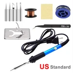60W Electric Soldering Iron, Adjustable Temperature Plug Repair Tool. Fixed Price $11.99.