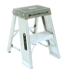 Louisville Ladder AY8001 1-FOOT Step Stool Industrial Feet Silver. Fixed Price $228.21.