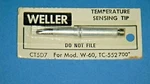 Vintage Weller CT5D7 Soldering Iron Tip For W-60 & TC-552 700 Degree Screwdriver. Fixed Price $9.99.