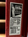 Brand New Werner 32 Ft. Fiberglass Extension Ladder. Fixed Price $600.00.