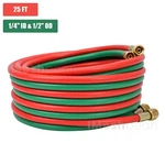 25FT Oxygen Acetylene 1/4 Inch Twin Welding Cutting Torch Hoses Us. Fixed Price $29.88.