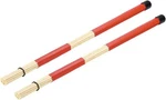 Meccanixity Bamboo Rods Brushes Hot Drumsticks 40CM, Red. Fixed Price $15.87.