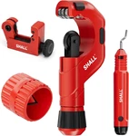 Shall 4-PIECE Tubing Set, 1/4 To 2 Od Heavy Duty Copper Pipe Cutter,. Fixed Price $41.25.